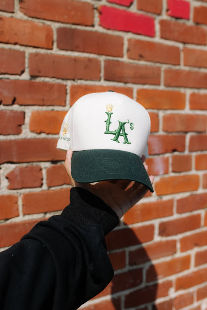 Eazy Time is Money Snapback Cream/Green