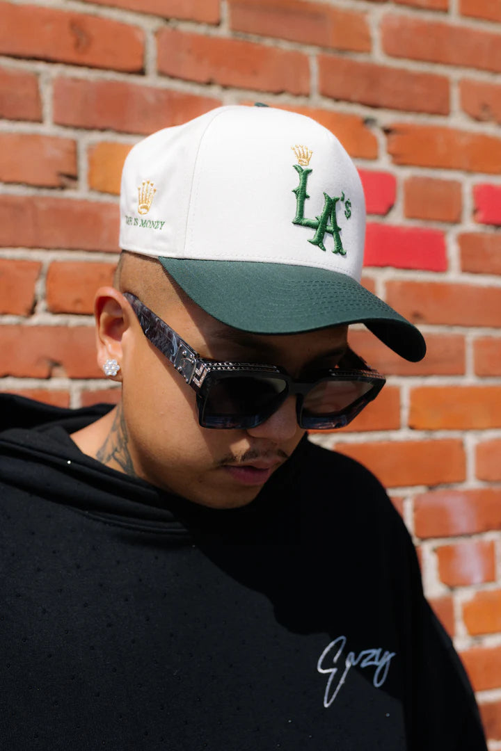 Eazy Time is Money Snapback Cream/Green