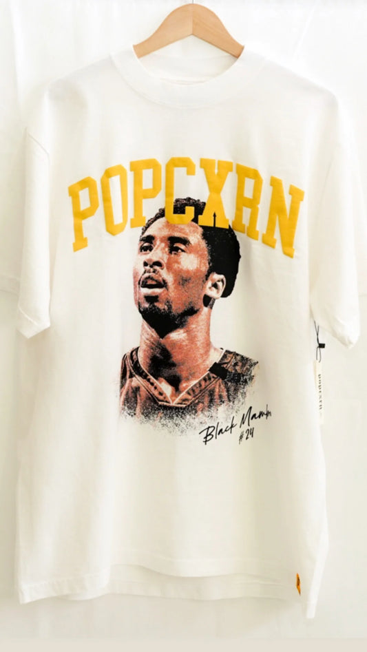 Popcxrn HWC Black Mamba T-shirt White