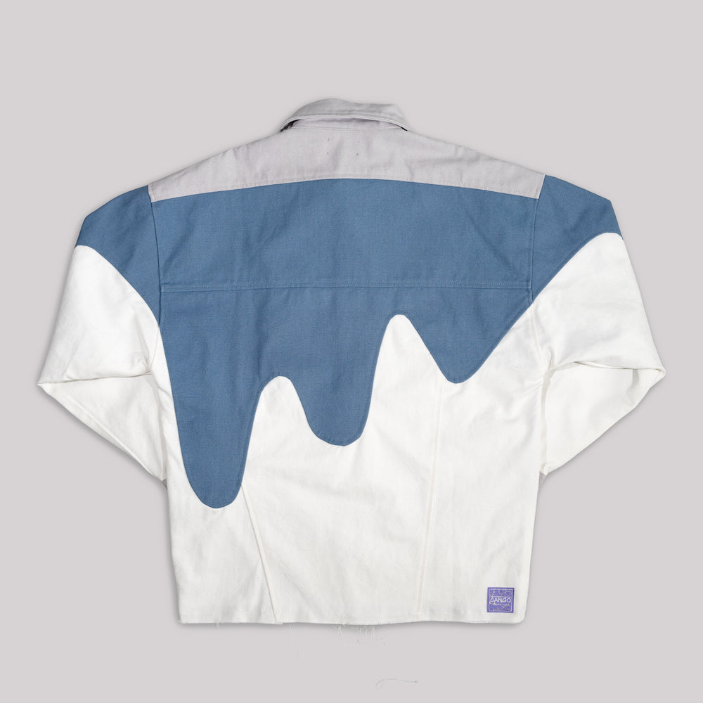 Sango Watta Jacket Pacific Blue, Off White, Cloud Grey