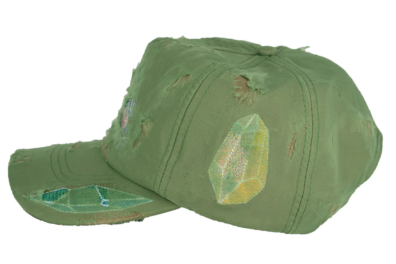 Towndust Geode Cap Snapback Moss/Olive