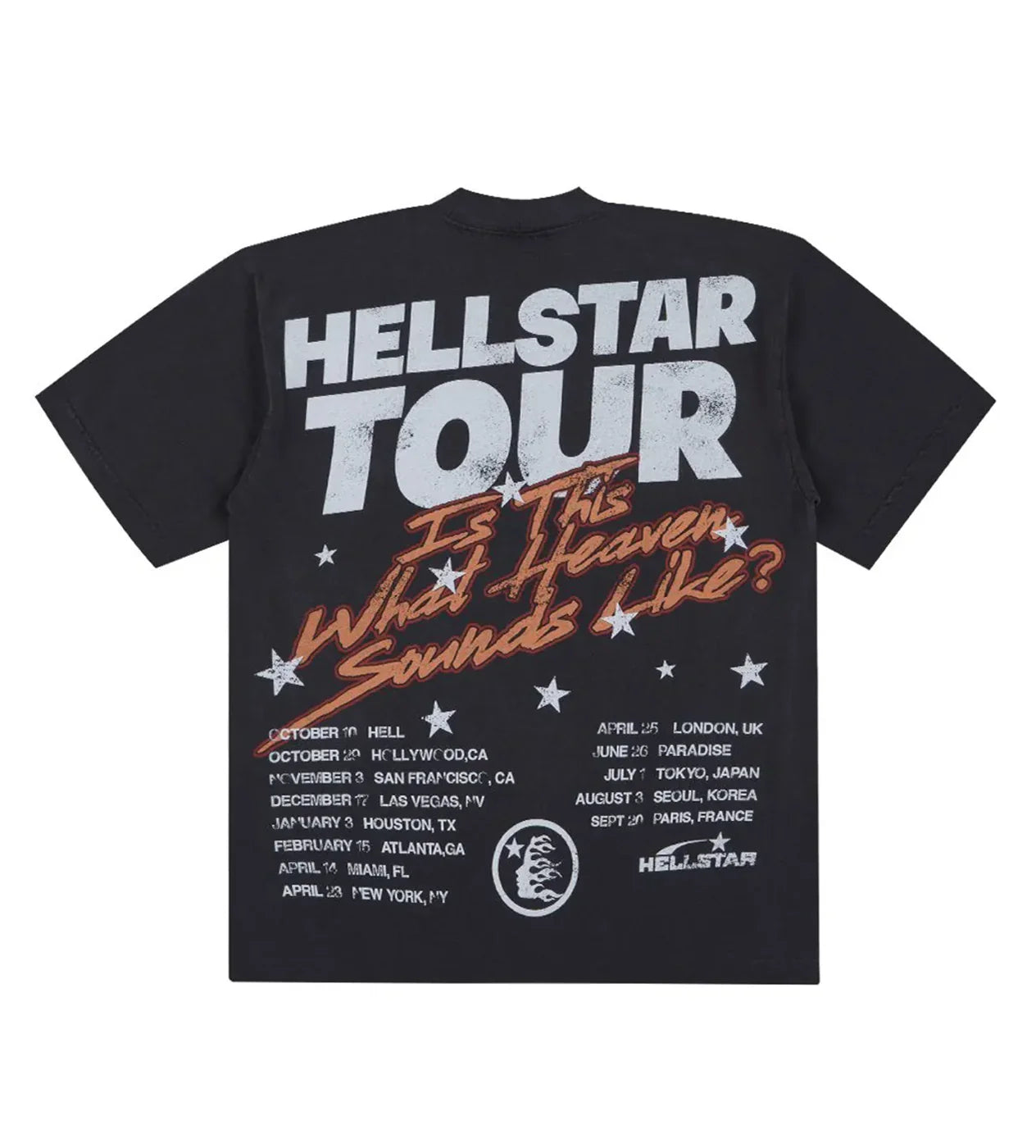 Hellstar Studios Biker Tour T-Shirt Grey