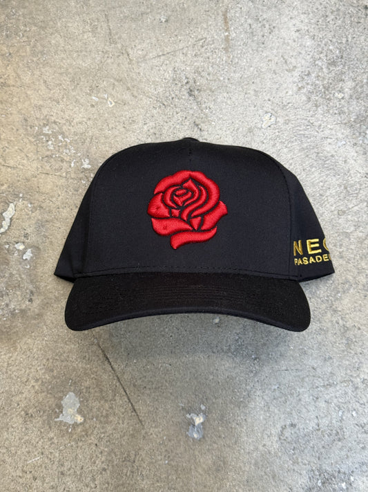 Neo Rose Black/Black Snapback OS