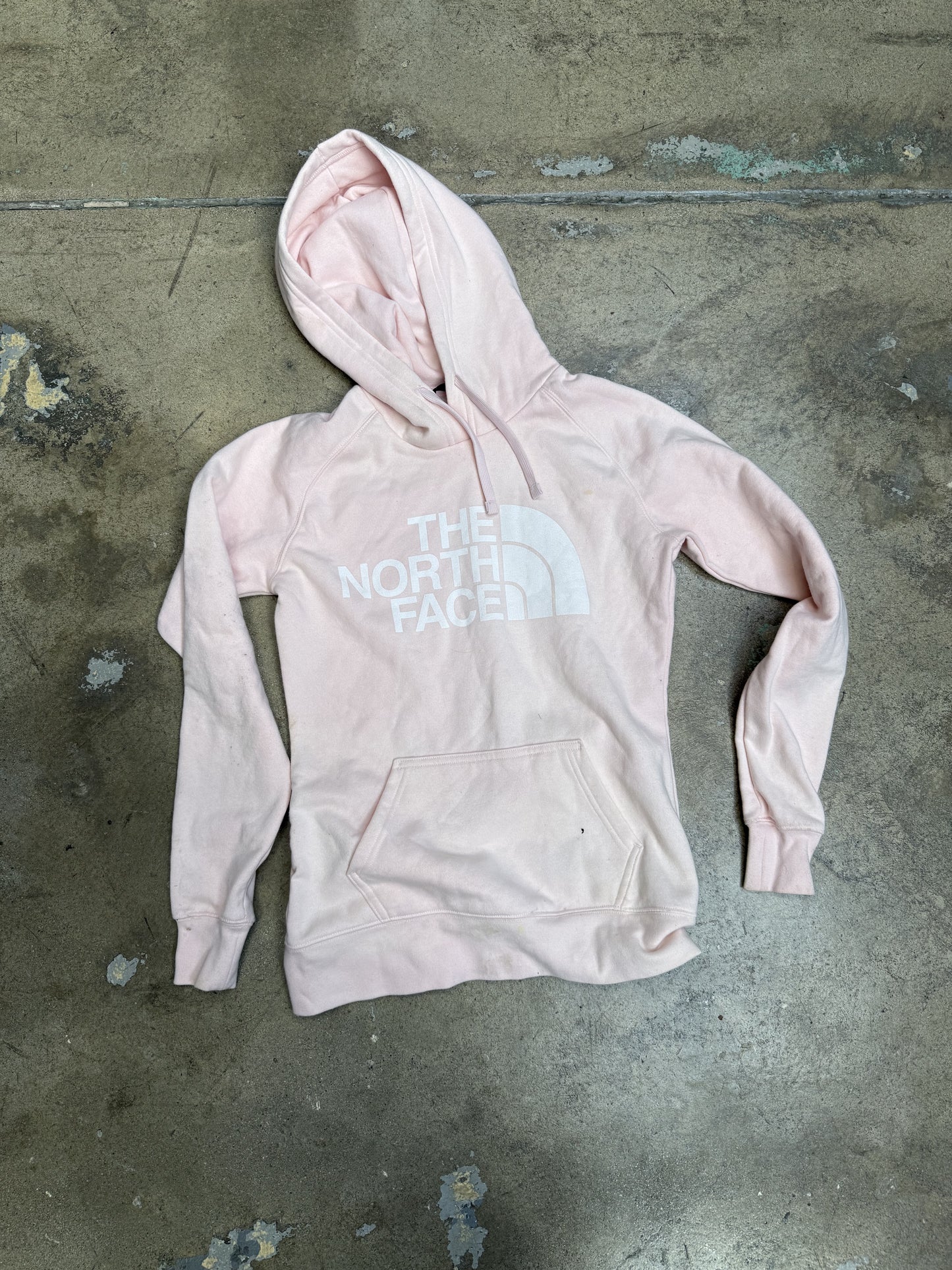 Women's Northface Logo Sweater Pink XS