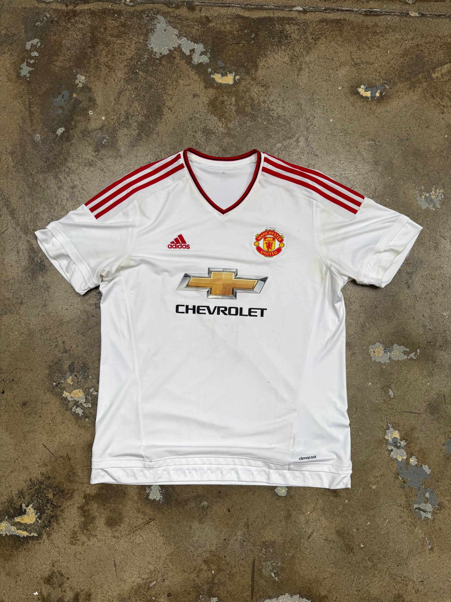 Manchester United Jersey White XL