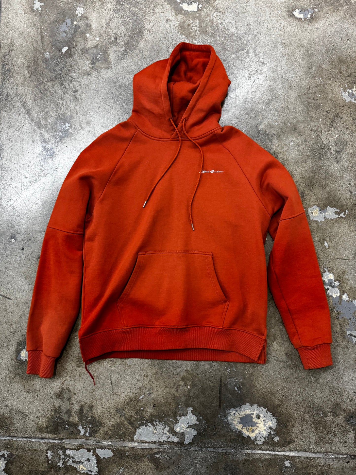 Lifted Anchors Hoodie Burnt Orange L