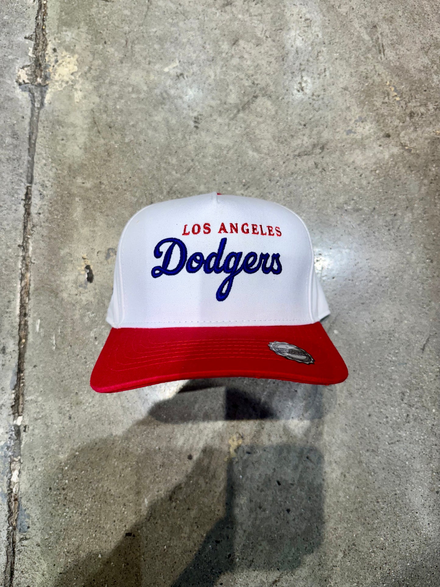 Wolf Collective Dodger World Series Champs Snapback White/Red