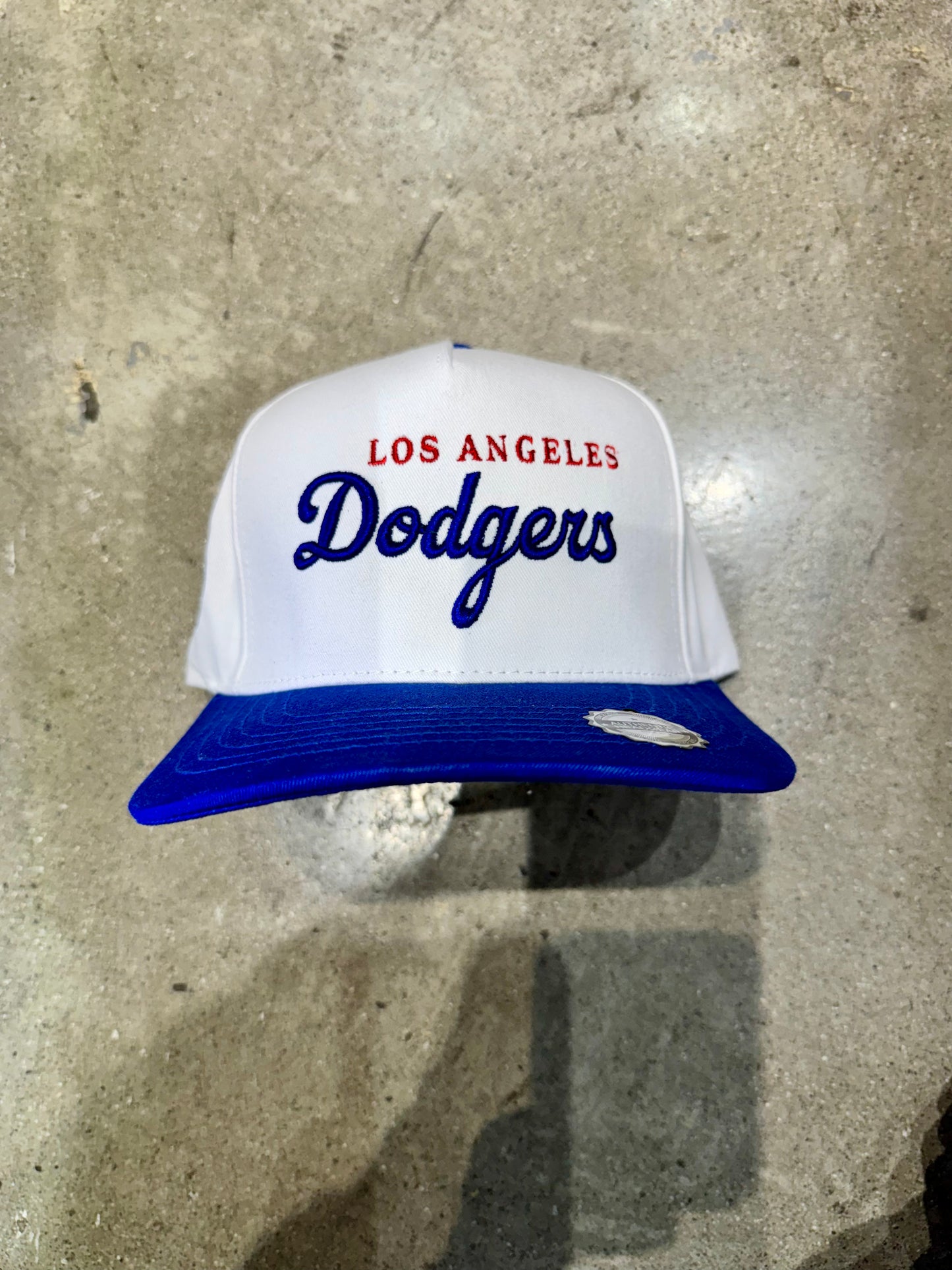 Wolf Collective LA Dodgers World Series Champions Snapback White/Blue