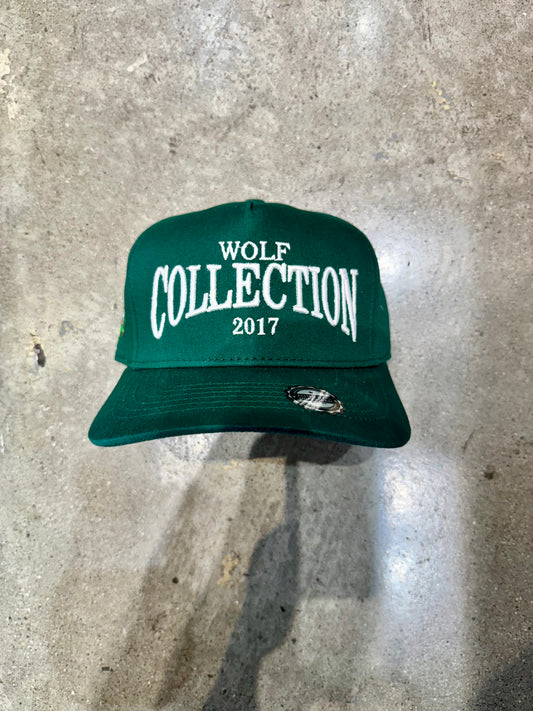 Wolf Collective "Wolf Collection" Snapback Forrest Green/White