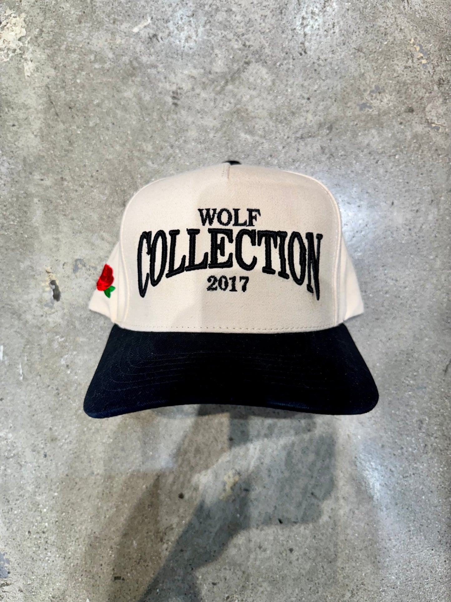 Wolf Collective "Collection" Snapback Cream/Black