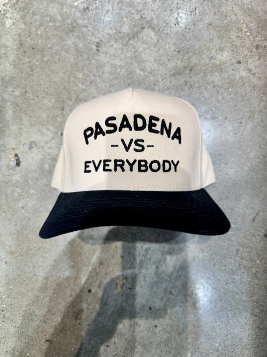 Wolf Collective "Pasadena VS Everybody Snapback Cream/Black