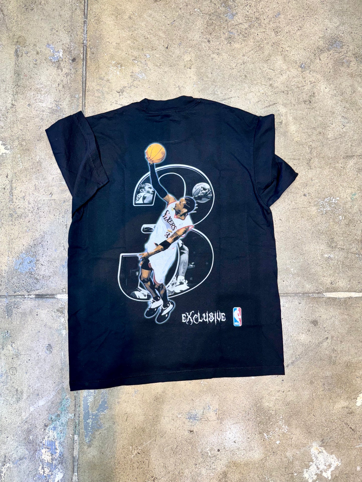 Exclusive LA Allen Iverson Tee Black