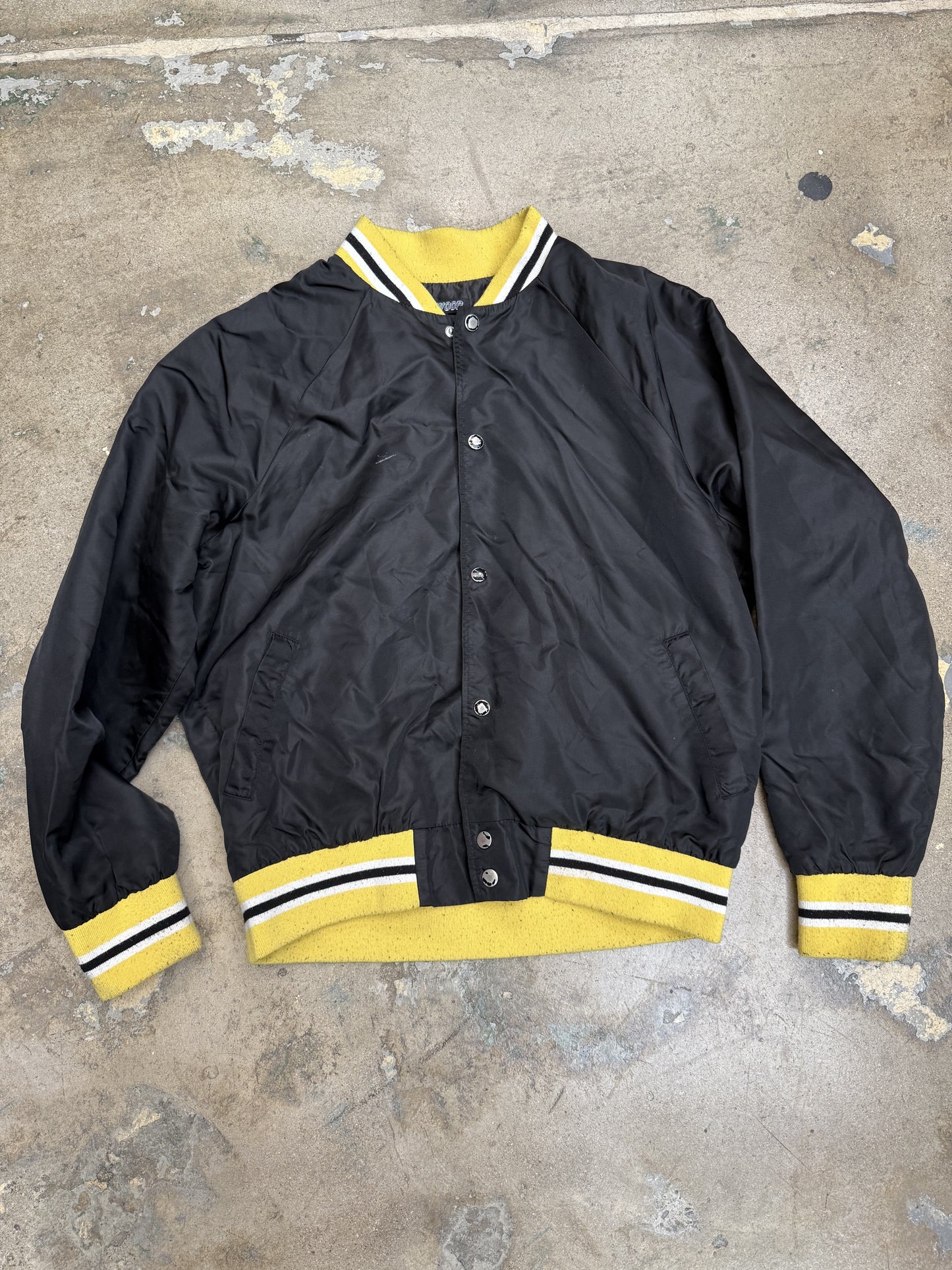 Elwood Varsity Jacket Black Small