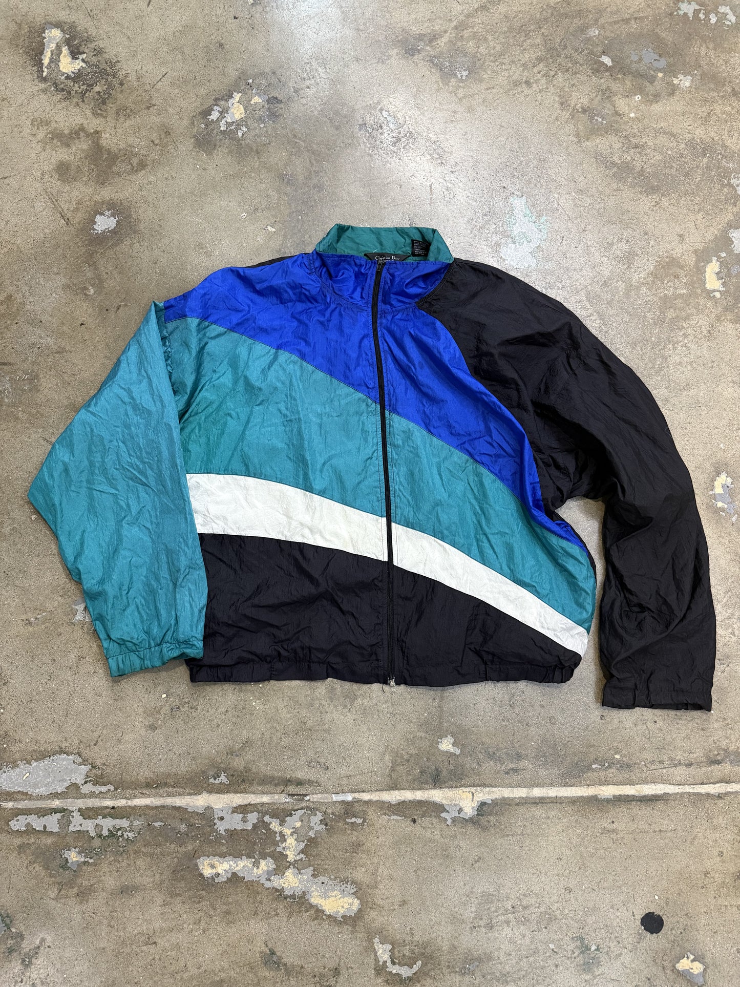 Christian Dior Track Jacket Blue/Black XL