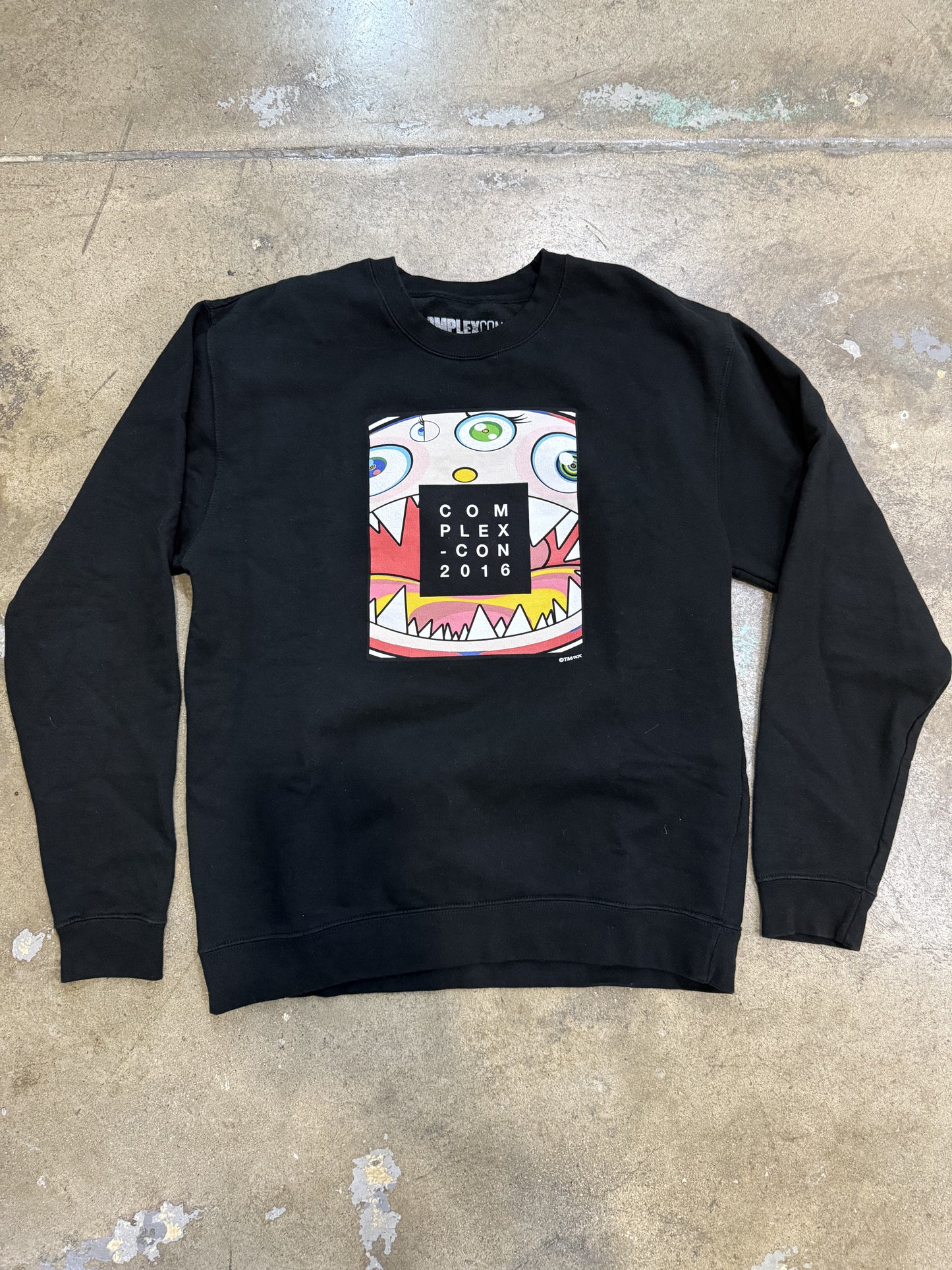 Complexcon Murakami 2016 Crewneck Black Large