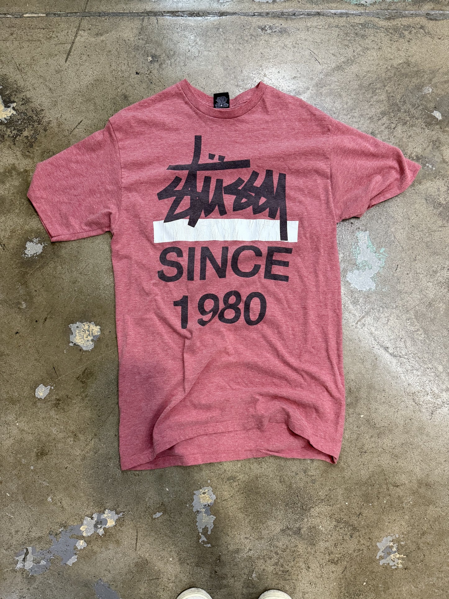 Stussy Vintage 1980 T-Shirt Red Large