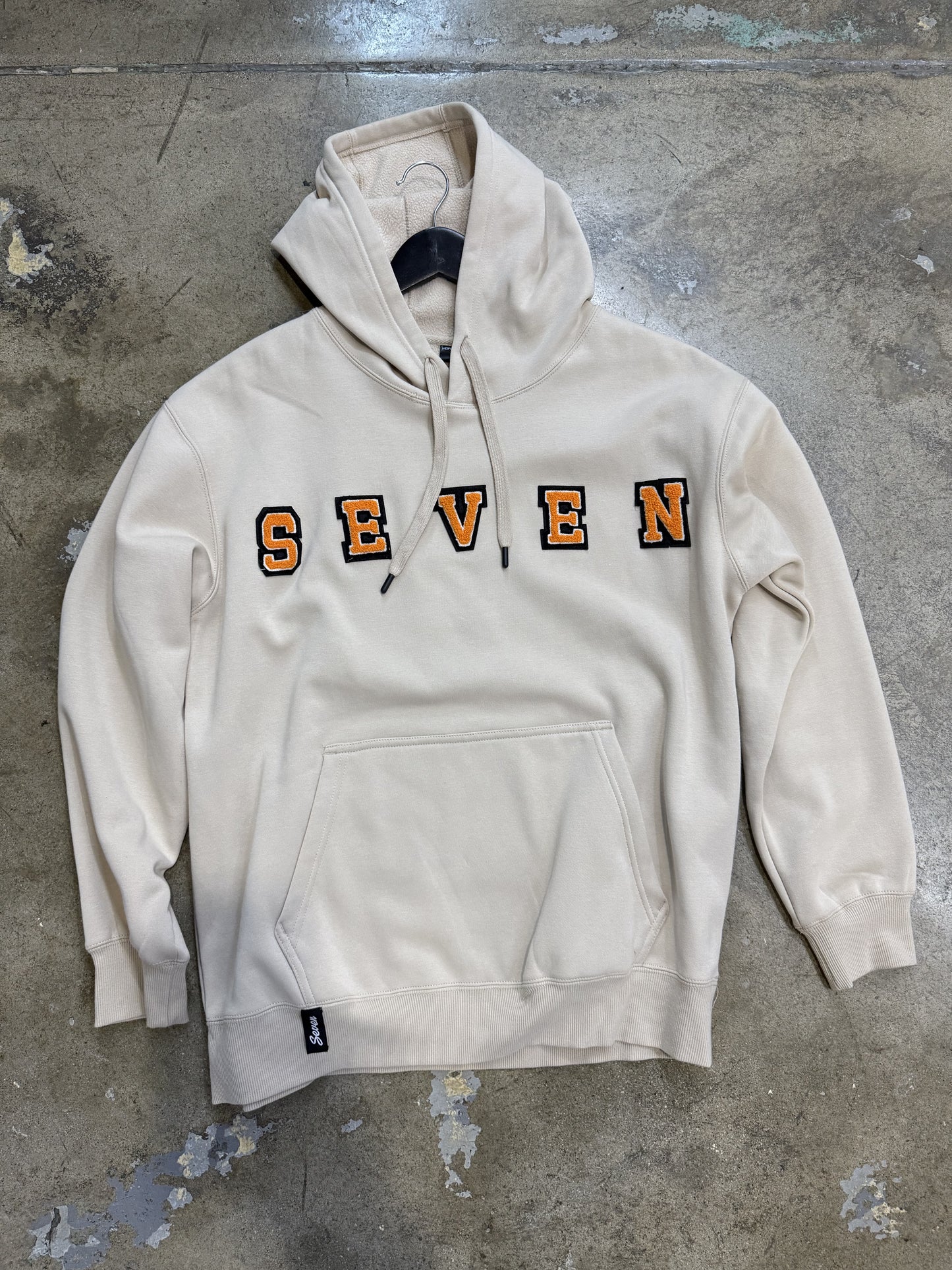 Seven Reverse LA Hoody Biege XL