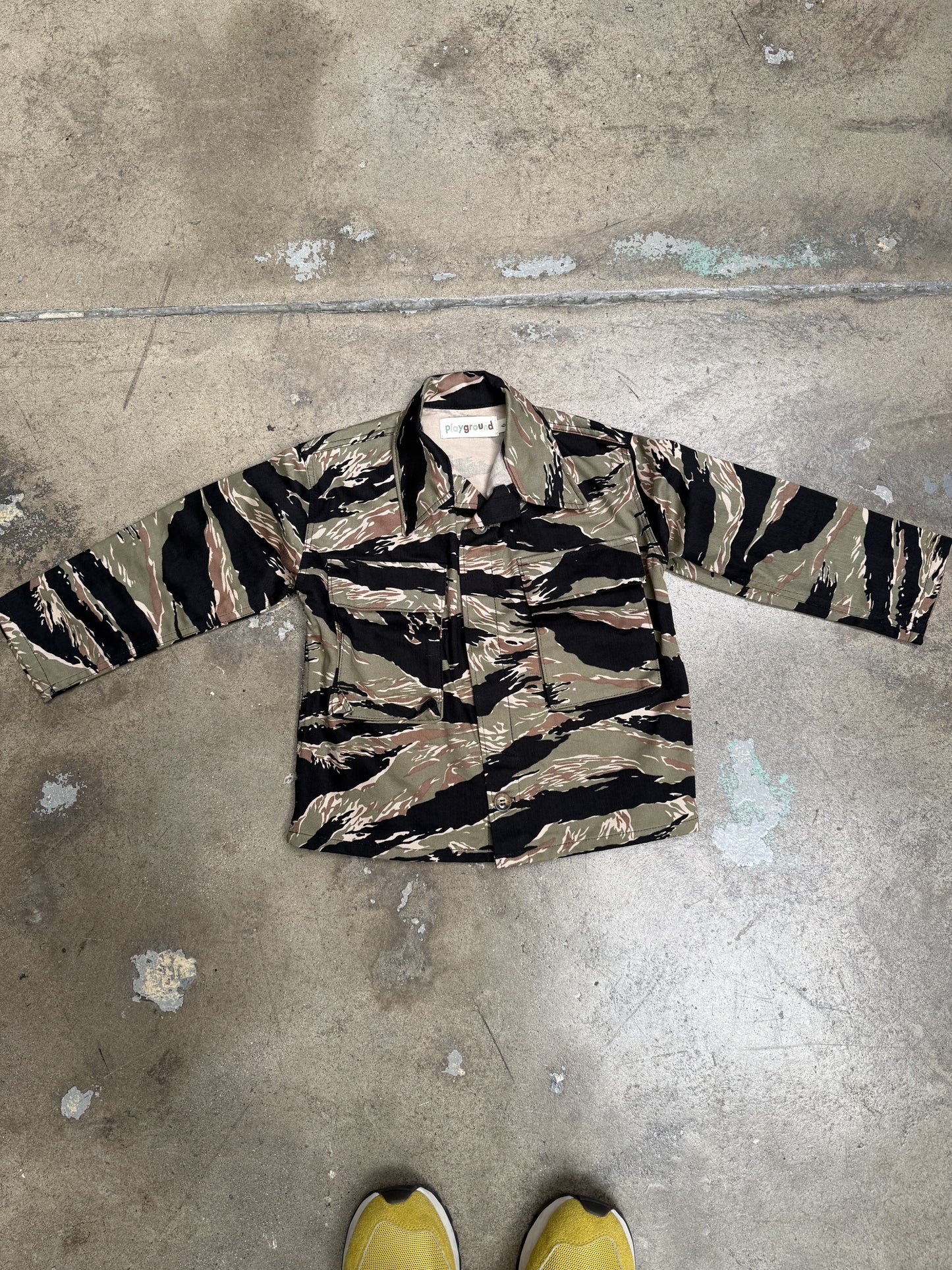 Playground Tactical Button Up Camo