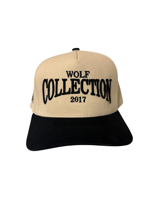 Wolf Collective "Collection" Snapback Cream/Black