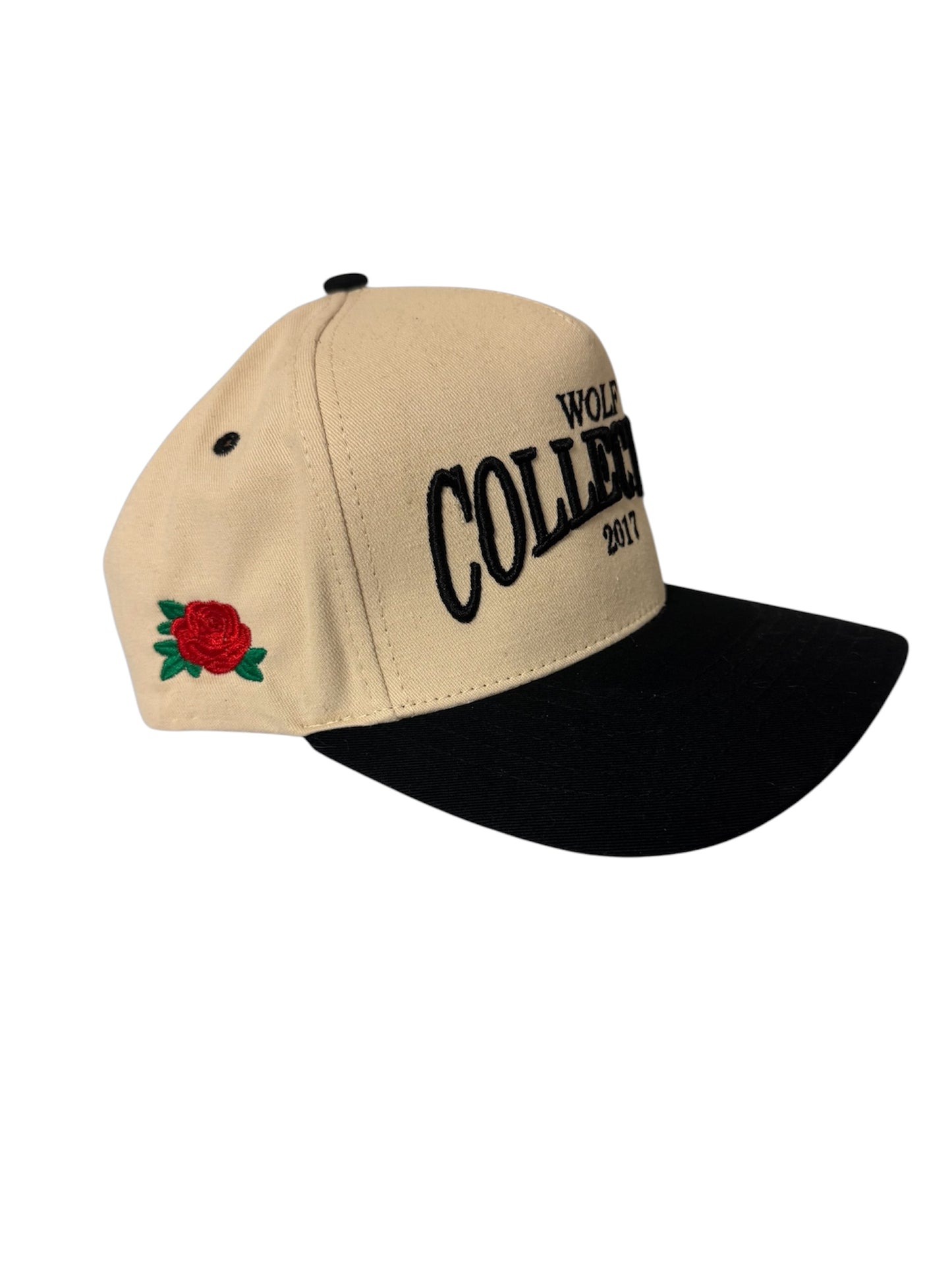 Wolf Collective "Collection" Snapback Cream/Black