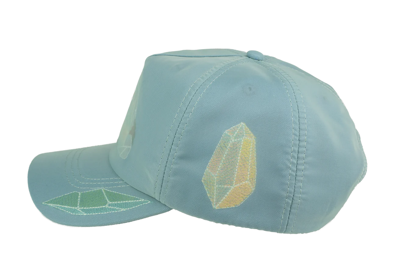 Towndust Geode Snapback Jade/Sky Blue