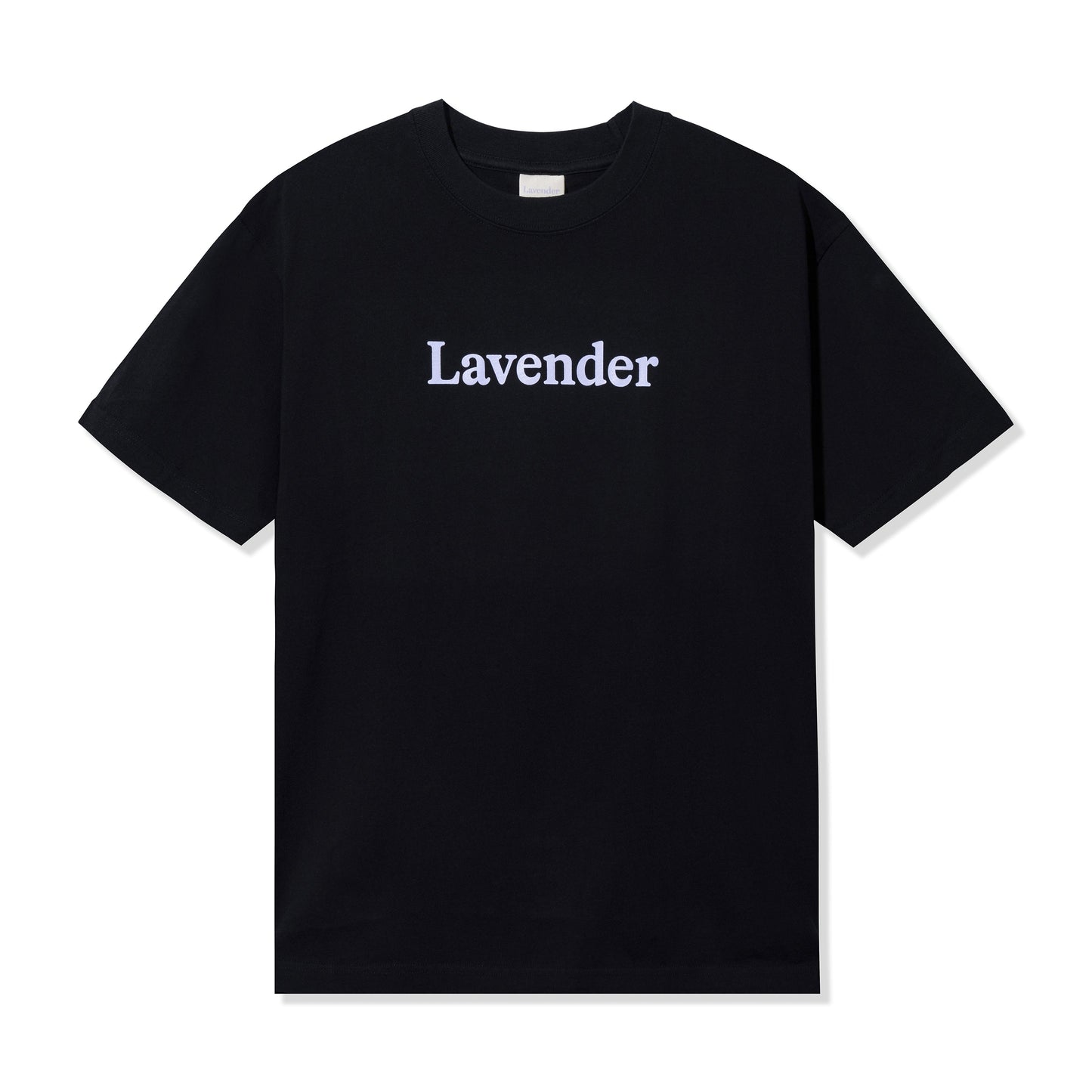 Lavender All Purpose Logo T-Shirt Black