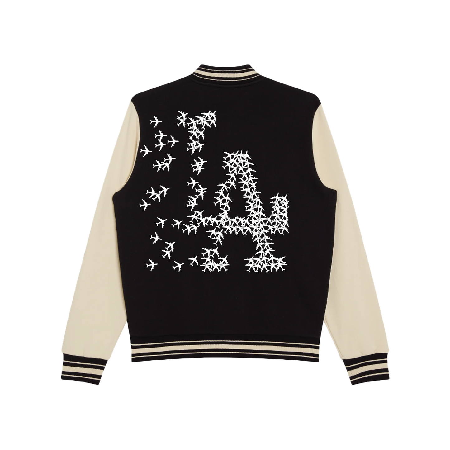 Rrose There's No Place Like Home Letterman Jacket Black