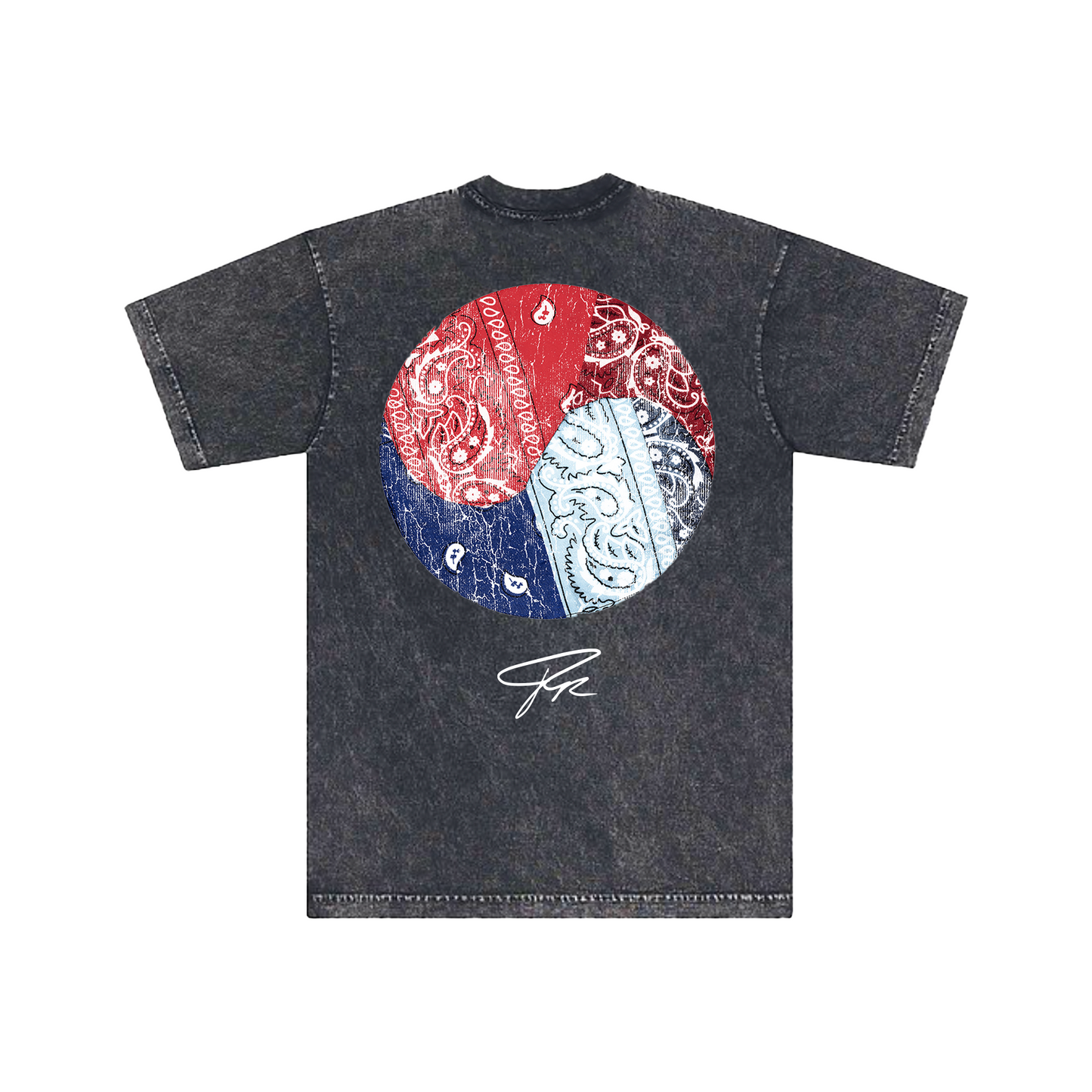 Rrose Yin Yang T-Shirt Washed Black