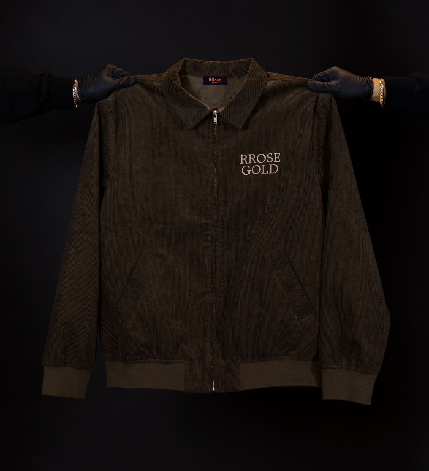 Rrose Rose Gold Corduroy Jacket Brown