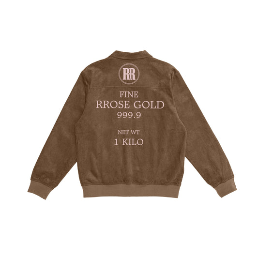 Rrose Rose Gold Corduroy Jacket Brown