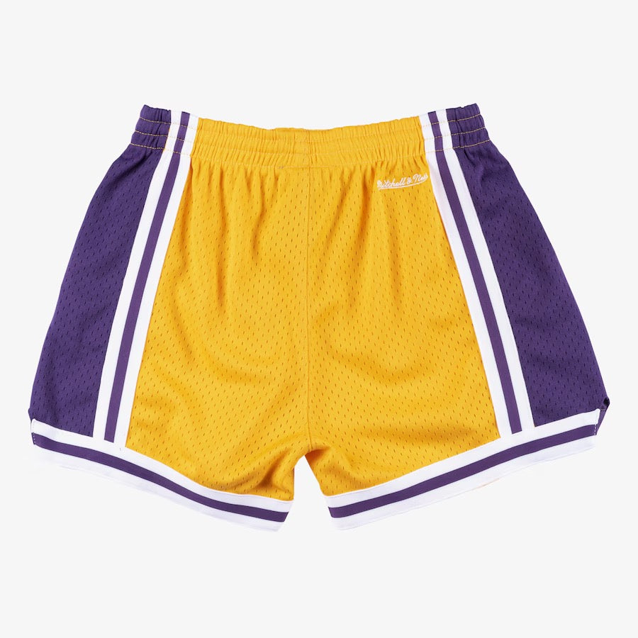 Mitchell & Ness Los Angeles Lakers Women's Jump Shot Shorts Gold