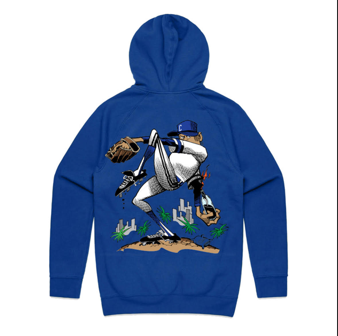 Circulate Knuckleball Hoodie Royal Blue