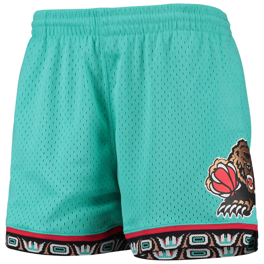 Mitchell & Ness Grizzlies Uni-Sex Jump Shot Shorts Turqoise