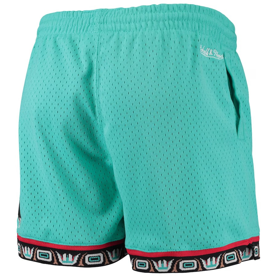 Mitchell & Ness Grizzlies Uni-Sex Jump Shot Shorts Turqoise